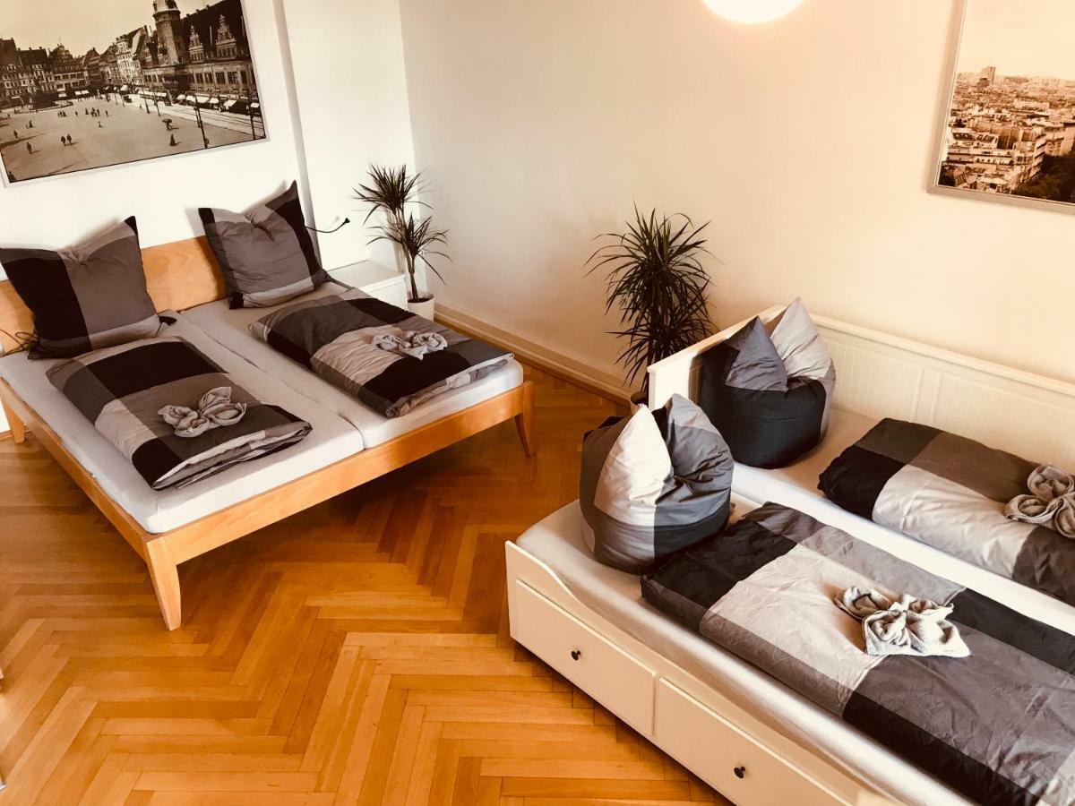 Ferienwohnungen Und Apartmenthaus Halle Saale - Villa Mathilda ภายนอก รูปภาพ