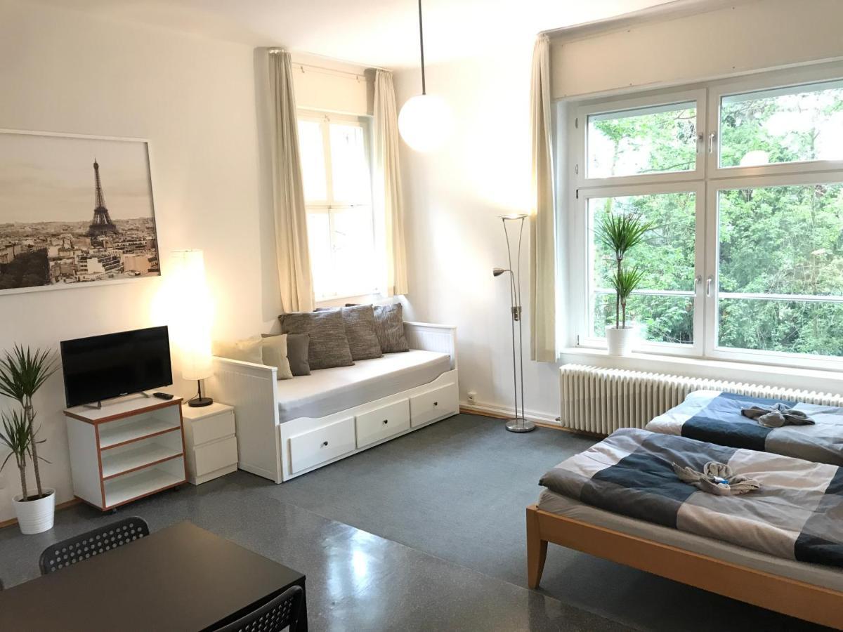 Ferienwohnungen Und Apartmenthaus Halle Saale - Villa Mathilda ภายนอก รูปภาพ